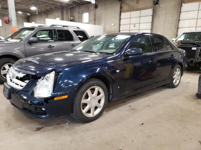 1G6DW677860220875 - 2006 CADILLAC STS BLUE photo 1