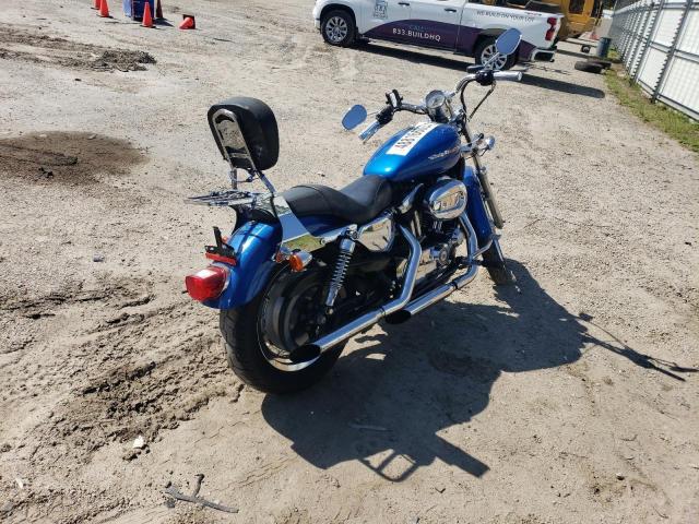 1HD1CT3187K408356 - 2007 HARLEY-DAVIDSON XL1200 C BLUE photo 4