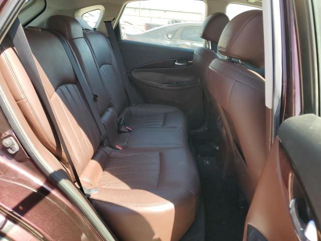 JN1AJ0HR6BM850086 - 2011 INFINITI EX35 BASE Բորդո լուսանկար 11