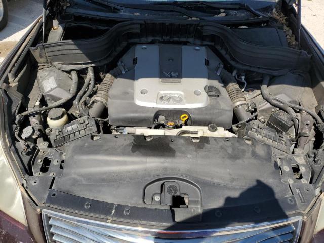 JN1AJ0HR6BM850086 - 2011 INFINITI EX35 BASE Բորդո լուսանկար 12