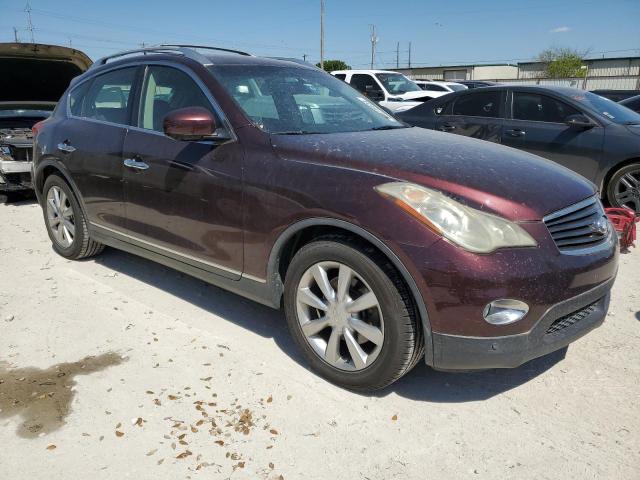 JN1AJ0HR6BM850086 - 2011 INFINITI EX35 BASE BURGUNDY photo 4