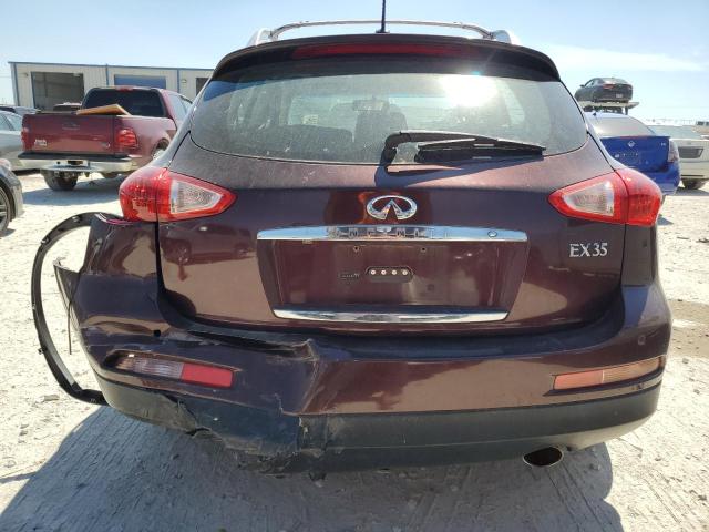 JN1AJ0HR6BM850086 - 2011 INFINITI EX35 BASE Բորդո լուսանկար 6