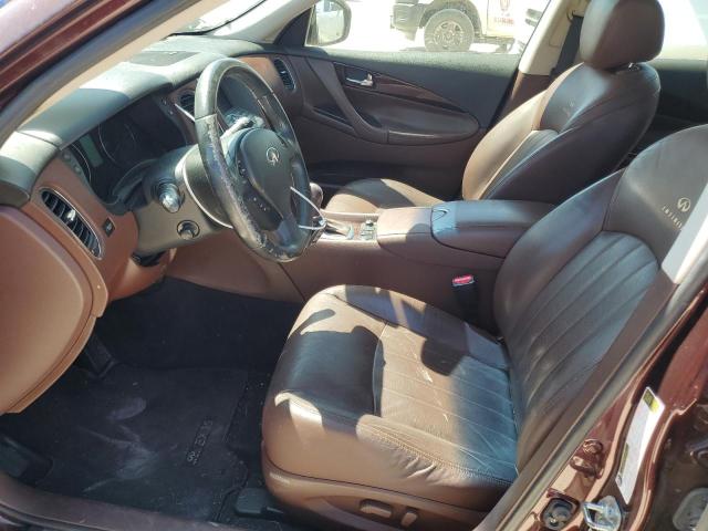JN1AJ0HR6BM850086 - 2011 INFINITI EX35 BASE Բորդո լուսանկար 7