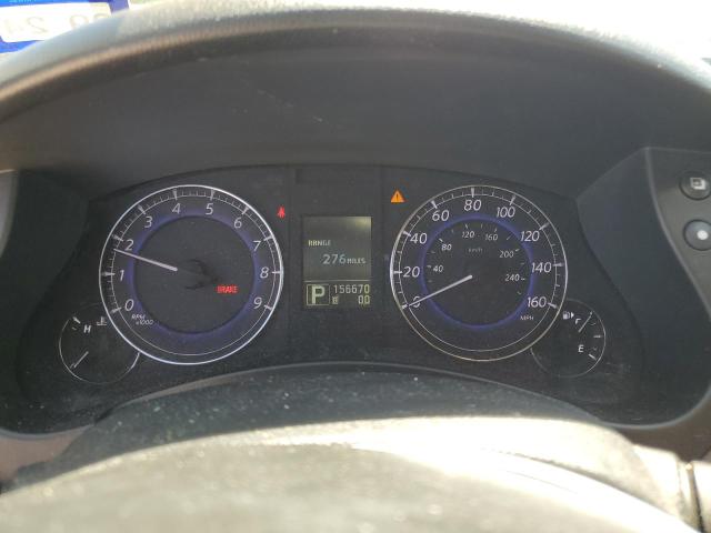 JN1AJ0HR6BM850086 - 2011 INFINITI EX35 BASE Բորդո լուսանկար 9