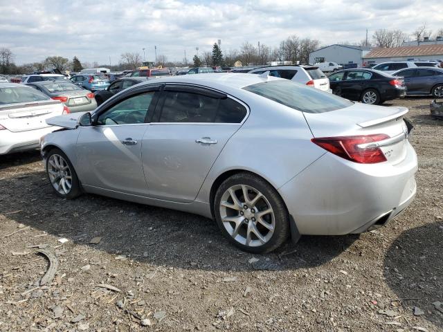 2G4GU5GX5E9243878 - 2014 BUICK REGAL GS Күміс фото 2