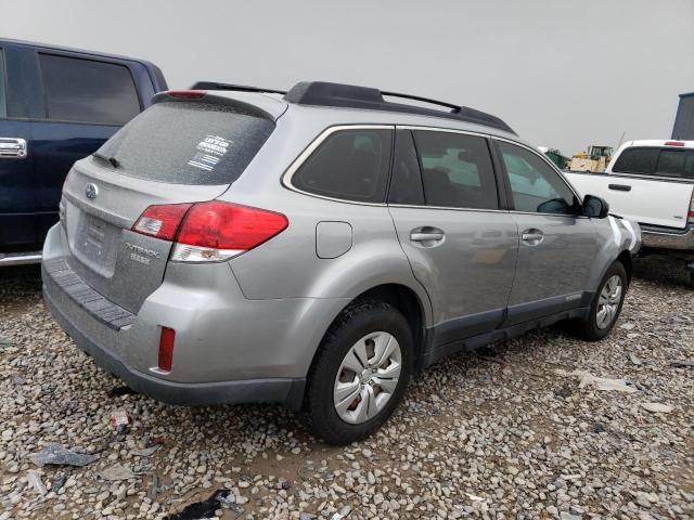 4S4BRBAC5A3386039 - 2010 SUBARU OUTBACK 2.5I GRAY photo 3