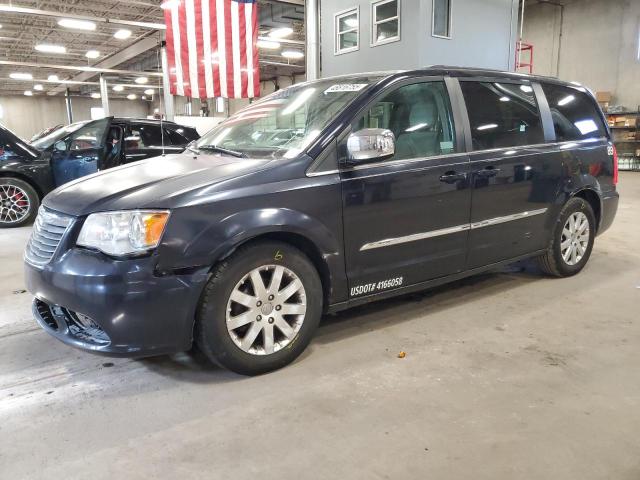 2A4RR8DG8BR610900 - 2011 CHRYSLER TOWN & COU TOURING L BLUE photo 1