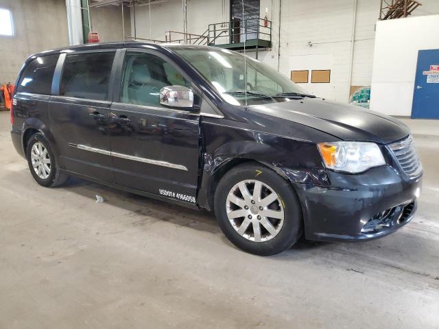 2A4RR8DG8BR610900 - 2011 CHRYSLER TOWN & COU TOURING L BLUE photo 4