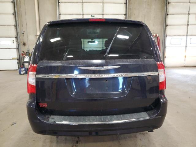 2A4RR8DG8BR610900 - 2011 CHRYSLER TOWN & COU TOURING L BLUE photo 6