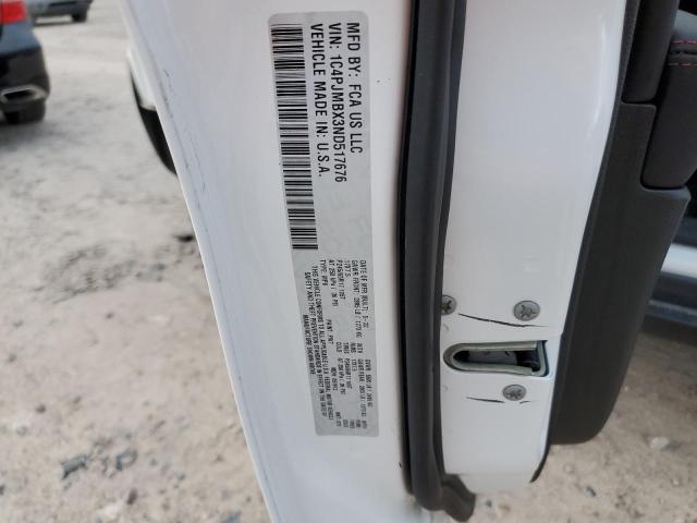 1C4PJMBX3ND517676 - 2022 JEEP CHEROKEE TRAILHAWK 白色 照片 12