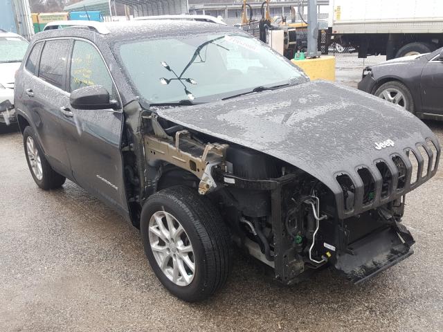 1C4PJLCB6FW790761 - 2015 JEEP CHEROKEE LATITUDE GRAY photo 1