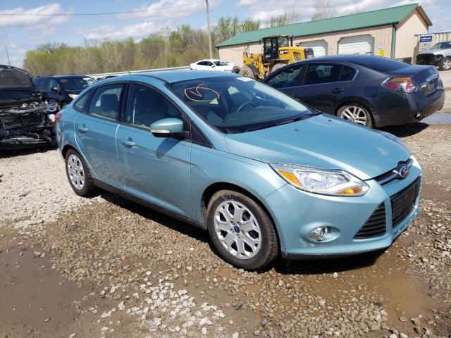 1FAHP3F21CL415443 - 2012 FORD FOCUS SE GREEN photo 4