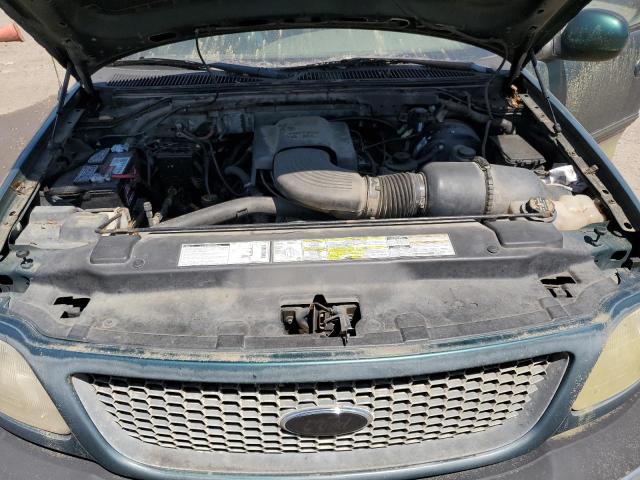 1FTRX17W4YNB84991 - 2000 FORD F150 GREEN photo 11