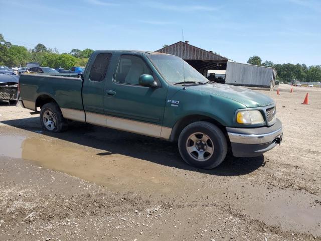 1FTRX17W4YNB84991 - 2000 FORD F150 GREEN photo 4