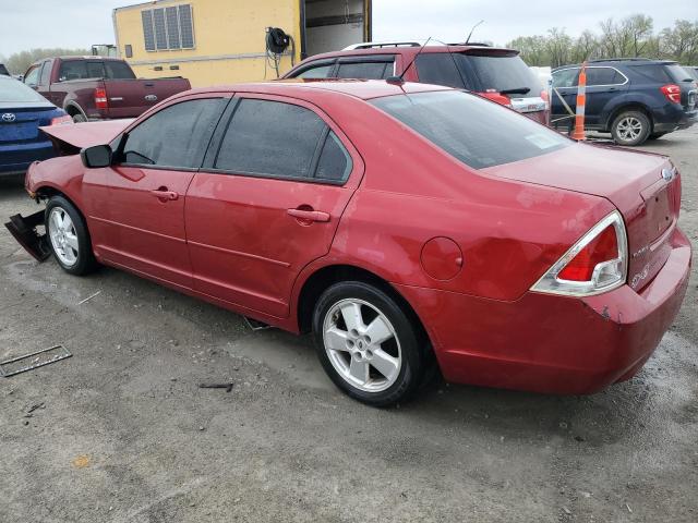 3FAHP06Z48R137402 - 2008 FORD FUSION S RED photo 2