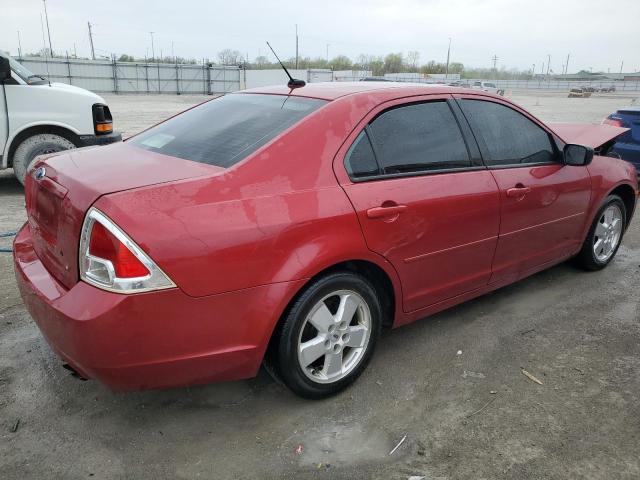 3FAHP06Z48R137402 - 2008 FORD FUSION S RED photo 3