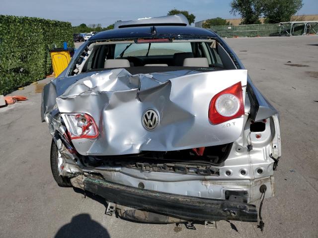 WVWAK73C66P021934 - 2006 VOLKSWAGEN PASSAT 2.0T SILVER photo 6