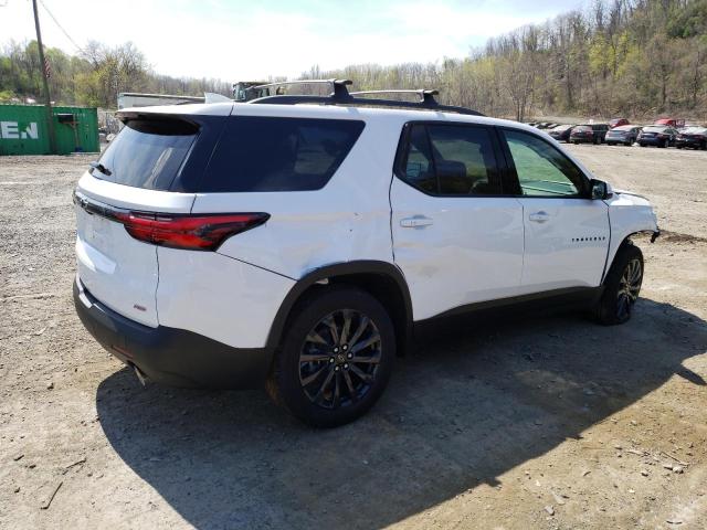 1GNEVJKW5PJ147392 - 2023 CHEVROLET TRAVERSE RS WHITE photo 3