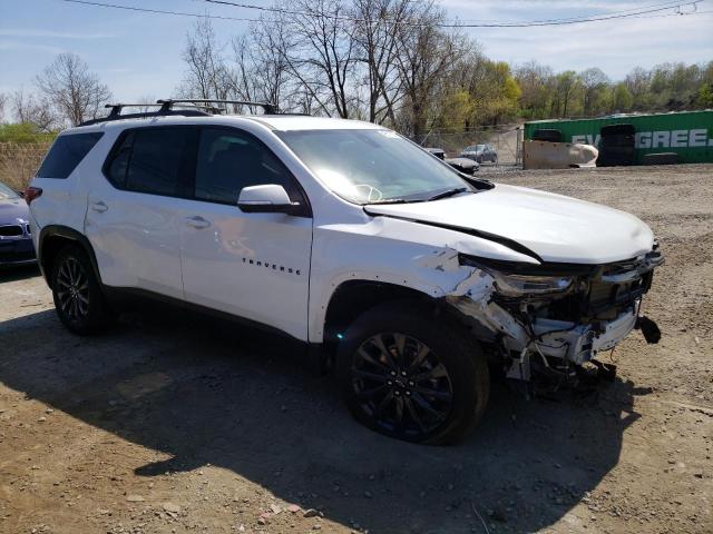 1GNEVJKW5PJ147392 - 2023 CHEVROLET TRAVERSE RS WHITE photo 4