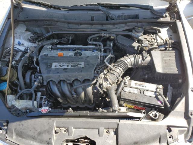 1HGCP26788A020772 - 2008 HONDA ACCORD EX SILVER photo 11