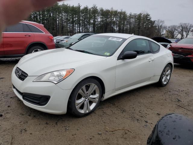 KMHHT6KD3CU073420 - 2012 HYUNDAI GENESIS CO 2.0T WHITE photo 1