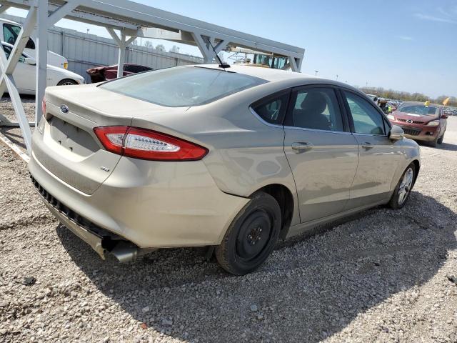 3FA6P0H73FR301917 - 2015 FORD FUSION SE GOLD photo 3