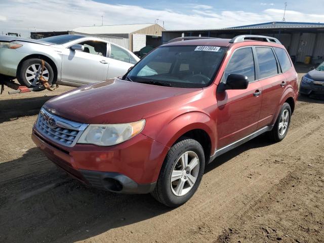 JF2SH6BC9AG796446 - 2010 SUBARU FORESTER XS RED photo 1