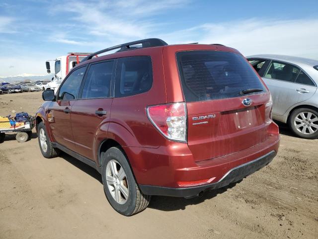 JF2SH6BC9AG796446 - 2010 SUBARU FORESTER XS RED photo 2