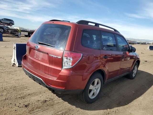 JF2SH6BC9AG796446 - 2010 SUBARU FORESTER XS RED photo 3