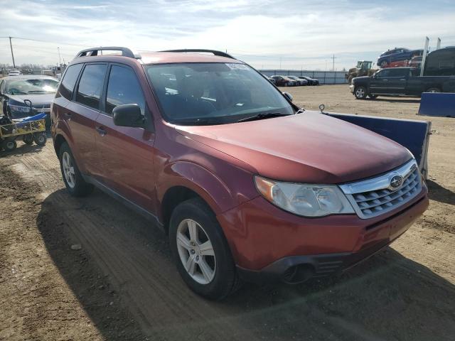 JF2SH6BC9AG796446 - 2010 SUBARU FORESTER XS RED photo 4