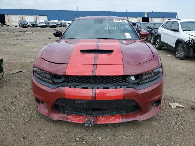 2C3CDXCT2FH824851 - 2015 DODGE CHARGER R/T RED photo 5