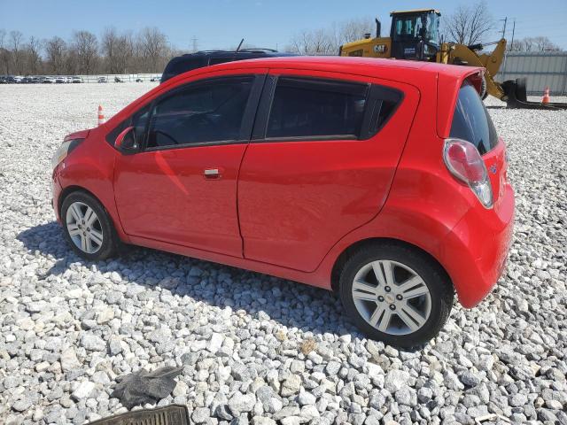 KL8CB6S92EC463228 - 2014 CHEVROLET SPARK LS RED photo 2