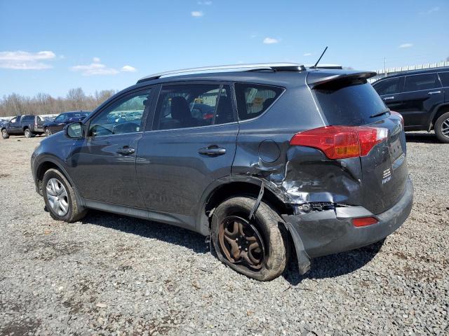 JTMBFREV9ED075618 - 2014 TOYOTA RAV4 LE GRAY photo 2