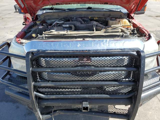 1FT8W3DT2FEC11610 - 2015 FORD F350 SUPER DUTY RED photo 11