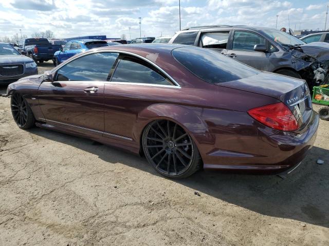 WDDEJ9EB8BA026155 - 2011 MERCEDES-BENZ CL 550 4MATIC BROWN photo 2