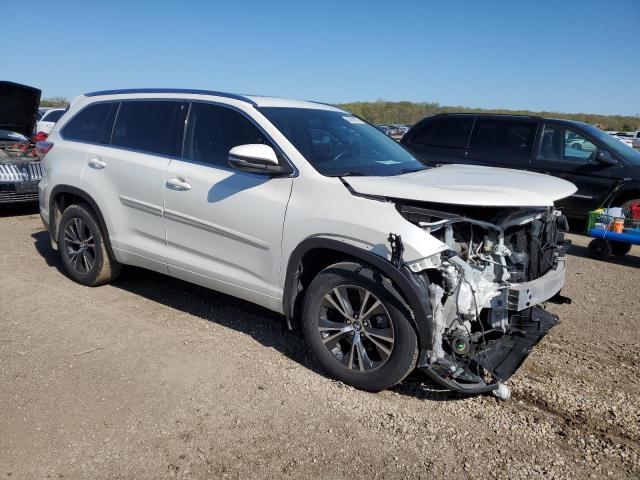 5TDJKRFH2GS325871 - 2016 TOYOTA HIGHLANDER XLE 白色 照片 4