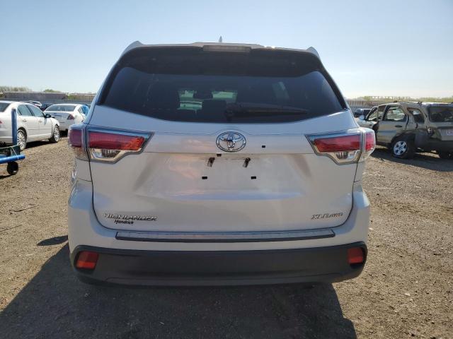 5TDJKRFH2GS325871 - 2016 TOYOTA HIGHLANDER XLE 白色 照片 6