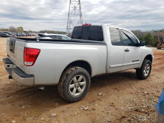 1N6AA0CC3AN302181 - 2010 NISSAN TITAN XE SILVER photo 3