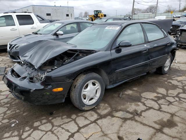 1FAFP52U2WG168814 - 1998 FORD TAURUS LX BLACK photo 1