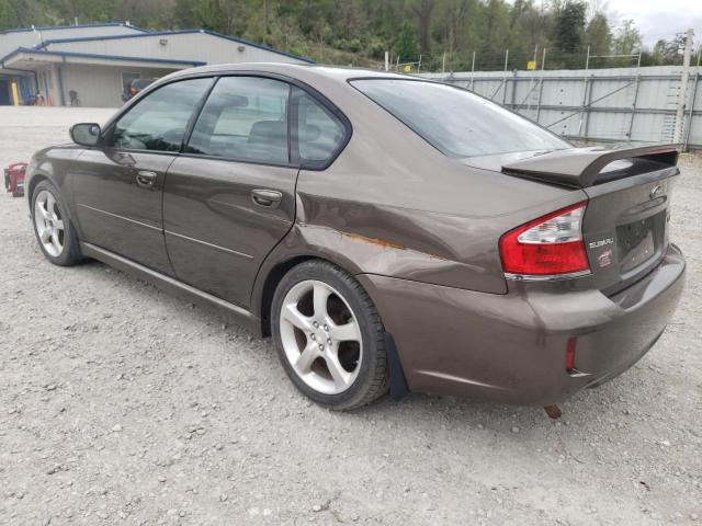 4S3BL626987216405 - 2008 SUBARU LEGACY 2.5I LIMITED BROWN photo 2