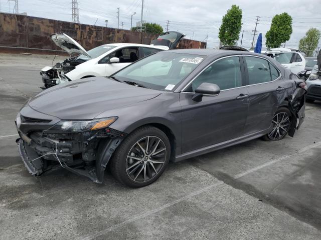 4T1G11AK5PU737114 - 2023 TOYOTA CAMRY SE NIGHT SHADE GRAY photo 1