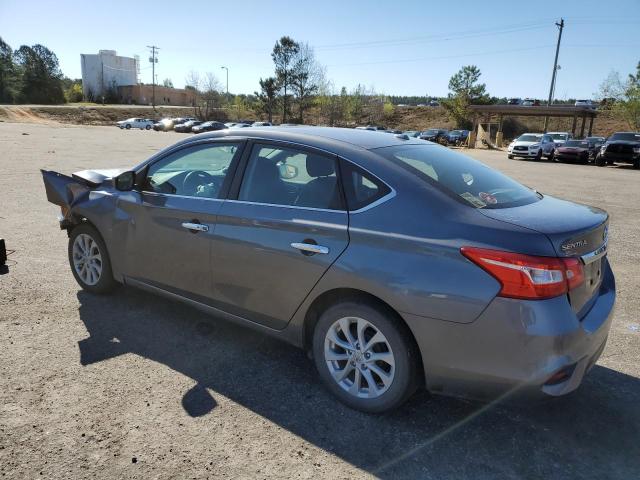 3N1AB7AP0KY311734 - 2019 NISSAN SENTRA S GRAY photo 2