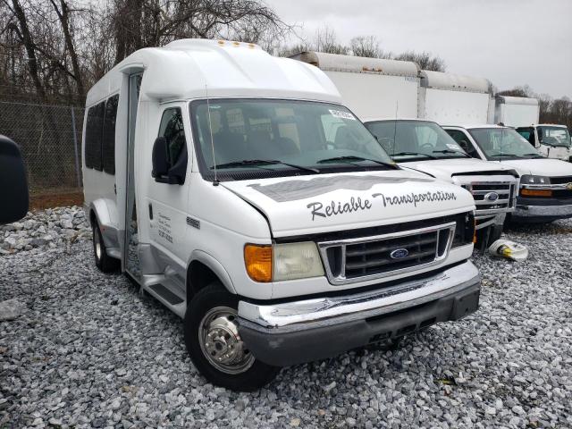 1FDWE35LX6HB33953 - 2006 FORD ECONOLINE E350 SUPER DUTY CUTAWAY VAN WHITE photo 4