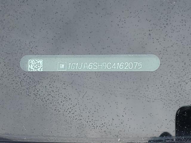 1G1JA6SH9C4162075 - 2012 CHEVROLET SONIC LS 白色 照片 12