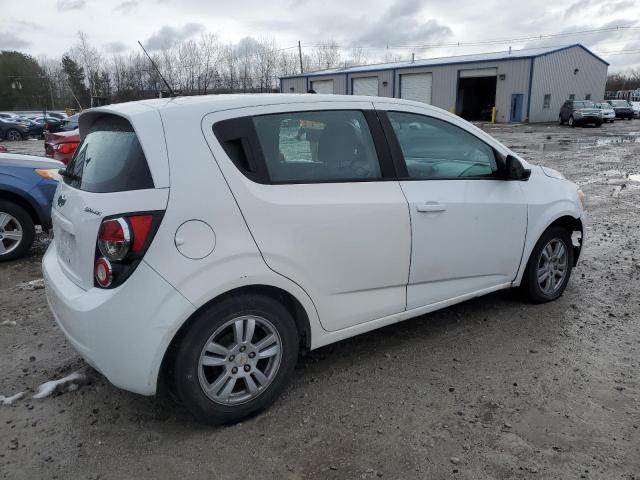 1G1JA6SH9C4162075 - 2012 CHEVROLET SONIC LS WHITE photo 3