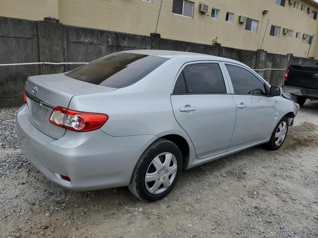 2T1BU4EE3CC870487 - 2012 TOYOTA COROLLA BASE SILVER photo 3