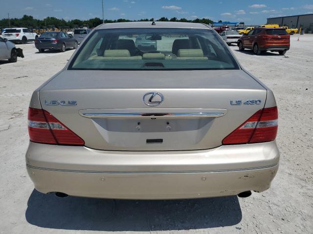 JTHBN36F065043870 - 2006 LEXUS LS 430 GOLD photo 6