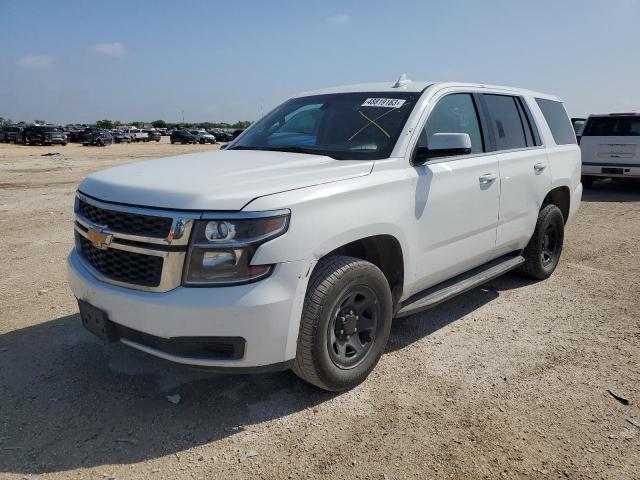 1GNLCDEC0HR236080 - 2017 CHEVROLET TAHOE POLICE WHITE photo 1