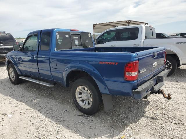 1FTYR14U77PA08948 - 2007 FORD RANGER SUPER CAB BLUE photo 2