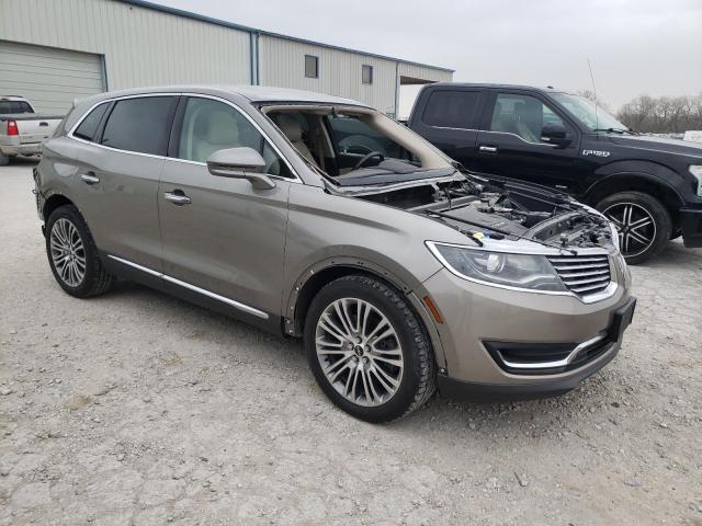 2LMPJ6LR0GBL37494 - 2016 LINCOLN MKX RESERVE Gris photo 4